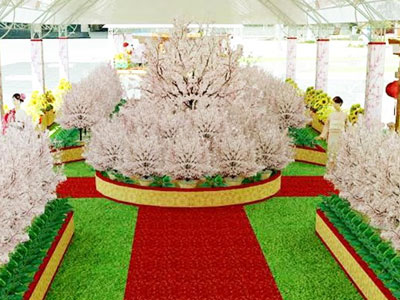 Tổ chức lễ hội hoa anh đào ở Đồng Nai