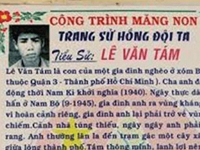 Công an vào cuộc vụ dùng ảnh tử tù để tuyên truyền về Anh hùng Lê Văn Tám