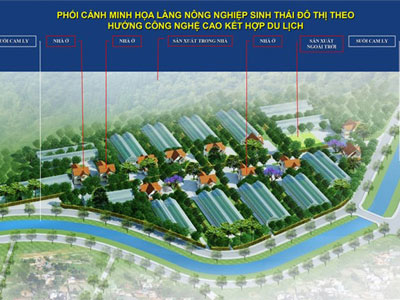 Đà Lạt thí điểm làng đô thị xanh đầu tiên trên cả nước