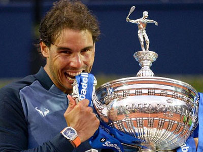 Nadal lập kỷ lục chín lần vô địch Barcelona Mở rộng