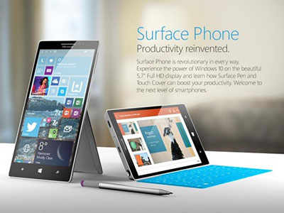 Surface Phone có thể dùng chip Snapdragon 830, RAM 8 GB
