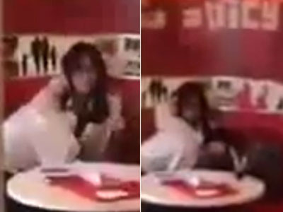Clip: Cặp đôi thoải mái "âu yếm" ngay trong cửa hàng bán đồ ăn nhanh ở Hà Nội