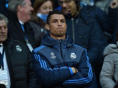 Ronaldo vắng mặt phút chót do dính chấn thương mới