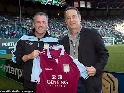Tom Hanks đặt cược 100 bảng Leicester vô địch Ngoại hạng Anh