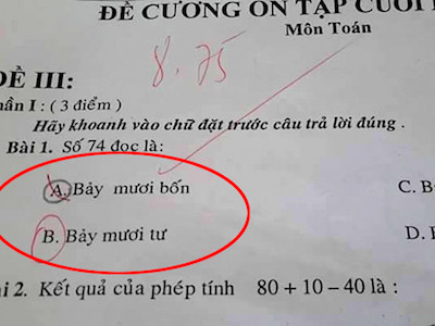 Tranh luận "bảy mươi bốn" hay "bảy mươi tư" gây chia rẽ dân mạng
