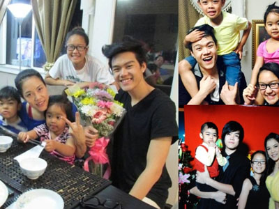 3 gia đình nghệ sĩ đông con nhất showbiz Việt