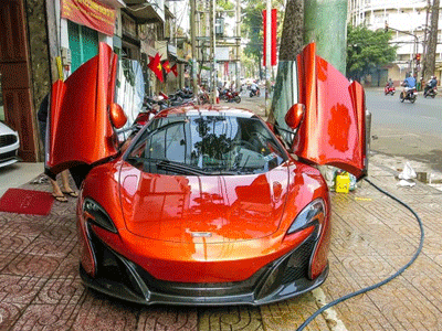 Chi tiết siêu xe McLaren 650S Spider thứ 3 tại Việt Nam