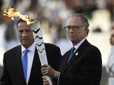 Ngọn đuốc Olympic 2016 đến Brazil