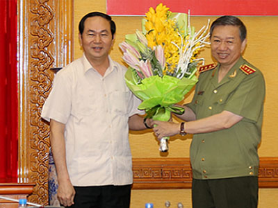 Thượng tướng Tô Lâm làm Bí thư Đảng ủy Công an Trung ương