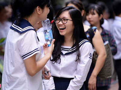 Thí sinh tự tin làm bài thi Đánh giá năng lực
