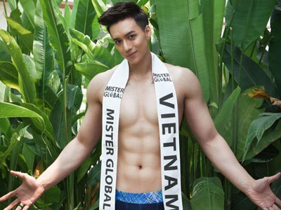 "Hot boy dao kéo" Vĩnh Cường trắng tay tại Mister Global 2016
