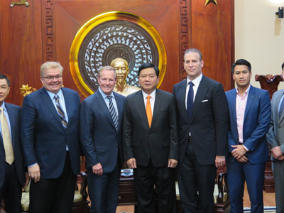 Ông Johnathan Hạnh Nguyễn đưa nhà đầu tư tỉ USD "diện kiến" Bí thư Đinh La Thăng