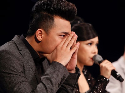 Trấn Thành lại khóc ở chung kết Got Talent