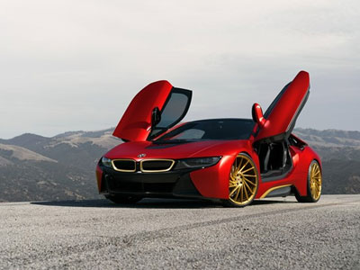 BMW i8 độ phong cách Iron Man