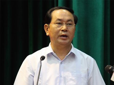 Chủ tịch nước hứa kiên quyết bảo vệ toàn vẹn lãnh thổ