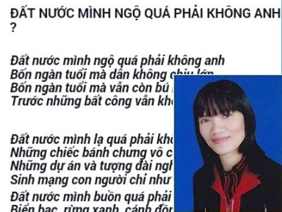 Trào lưu nhạo chế quá đà từ bài thơ của cô giáo trường chuyên