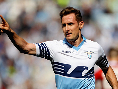 Klose chia tay Lazio sau trận đấu cuối tuần này