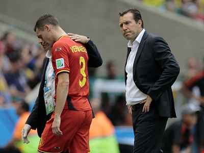 HLV Marc Wilmots: "Bỉ không phải là ứng viên sáng giá”