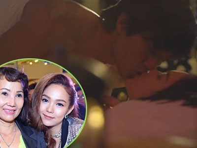 Minh Hằng: "Mẹ không nói gì về cảnh nóng của tôi"