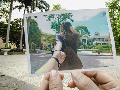 Bộ ảnh hoài niệm ngày ấy - bây giờ của sinh viên Báo chí