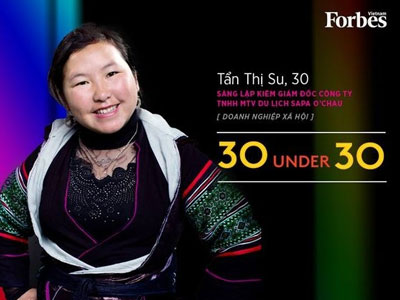 Cảm phục nghị lực cô gái người Mông được Forbes vinh danh