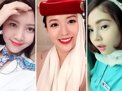 3 nữ tiếp viên Việt làm việc tại hãng hàng không quốc tế