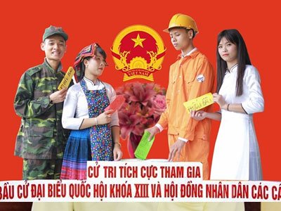 Ảnh kỷ yếu bầu cử độc đáo của teen Hưng Yên