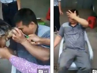 Trung Quốc: Rùa bị chặt làm đôi vẫn quay lại cắn người đã giết mình