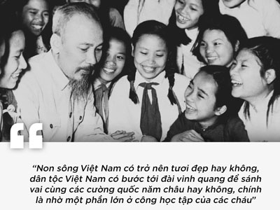 19/5, nhớ lời Bác Hồ dặn người trẻ