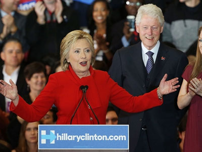Bà Hillary tuyên bố thắng cuộc đua ứng viên Tổng thống