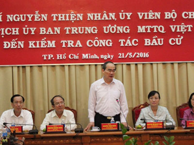 Cảnh giác với người lạ xuất hiện ở các điểm bầu cử