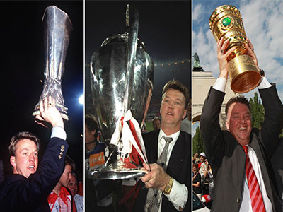 Van Gaal giống như "Vua các trận chung kết đấu Cup"