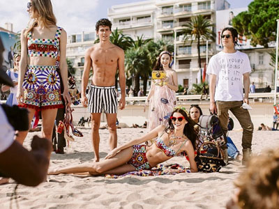 Angela Phương Trinh đột ngột xuất hiện trên Instagram của Dolce&Gabbana