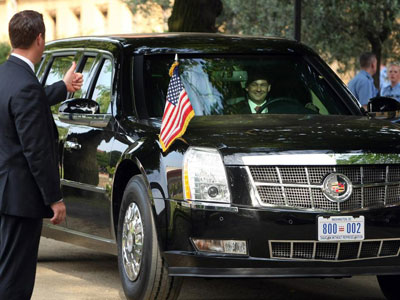 Tài xế limousine tổng thống Mỹ là ai?