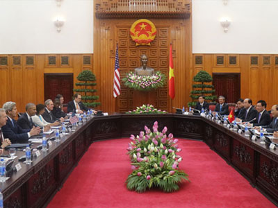 Tổng thống Obama hội kiến với Thủ tướng Nguyễn Xuân Phúc