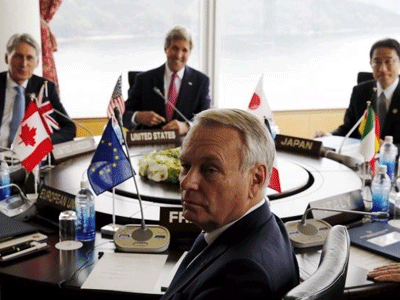 G7 sẽ phản đối hoạt động quân sự hoá trên Biển Đông