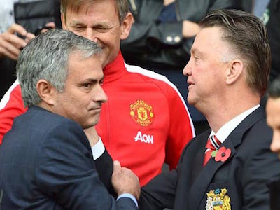 MU: Mourinho báo cho Van Gaal biết quyết định sa thải