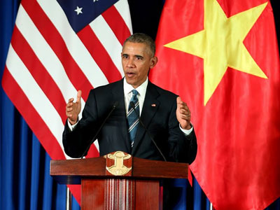 Ngày làm việc thứ 2 của Tổng thống Obama tại Việt Nam
