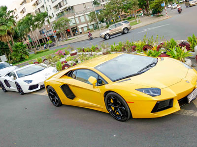 Siêu xe Lamborghini - thú chơi của đại gia Sài Gòn