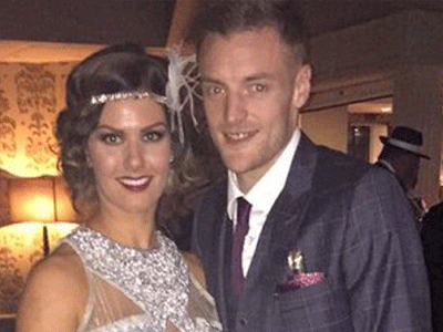 Jamie Vardy tổ chức đám cưới không có người thân