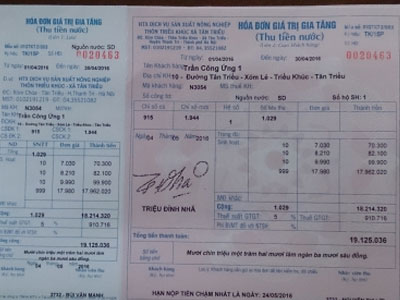 Vụ hóa đơn tiền nước 19 triệu: Bất ngờ với kết quả kiểm định