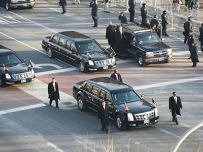 14 mẫu xe nổi bật hộ tống Tổng thống Obama ở Sài Gòn