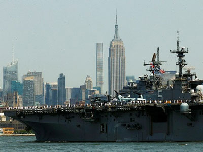 Chiến hạm Mỹ quy tụ tại Tuần lễ Hạm đội New York