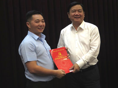 Ông Lê Trương Hải Hiếu tham gia Ban chấp hành Đảng bộ TP HCM