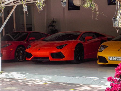Bộ sưu tập Lamborghini của các đại gia Việt