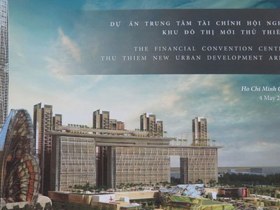 4 tỷ USD đang chờ xây dựng dự án tháp 70 tầng ở Thủ Thiêm
