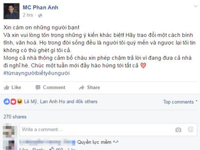 MC Phan Anh chính thức lên tiếng sau chương trình "60 phút mở": Động cơ của bạn là gì?