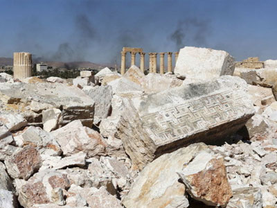 Phát hiện hố chôn 150 người bị tra tấn ở thành cổ Palmyra