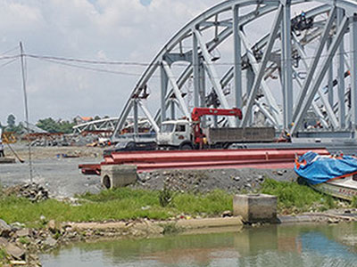 Tai nạn chết người tại công trường cầu Ghềnh