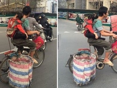 Những hình ảnh về trẻ em làm cộng đồng mạng xúc động